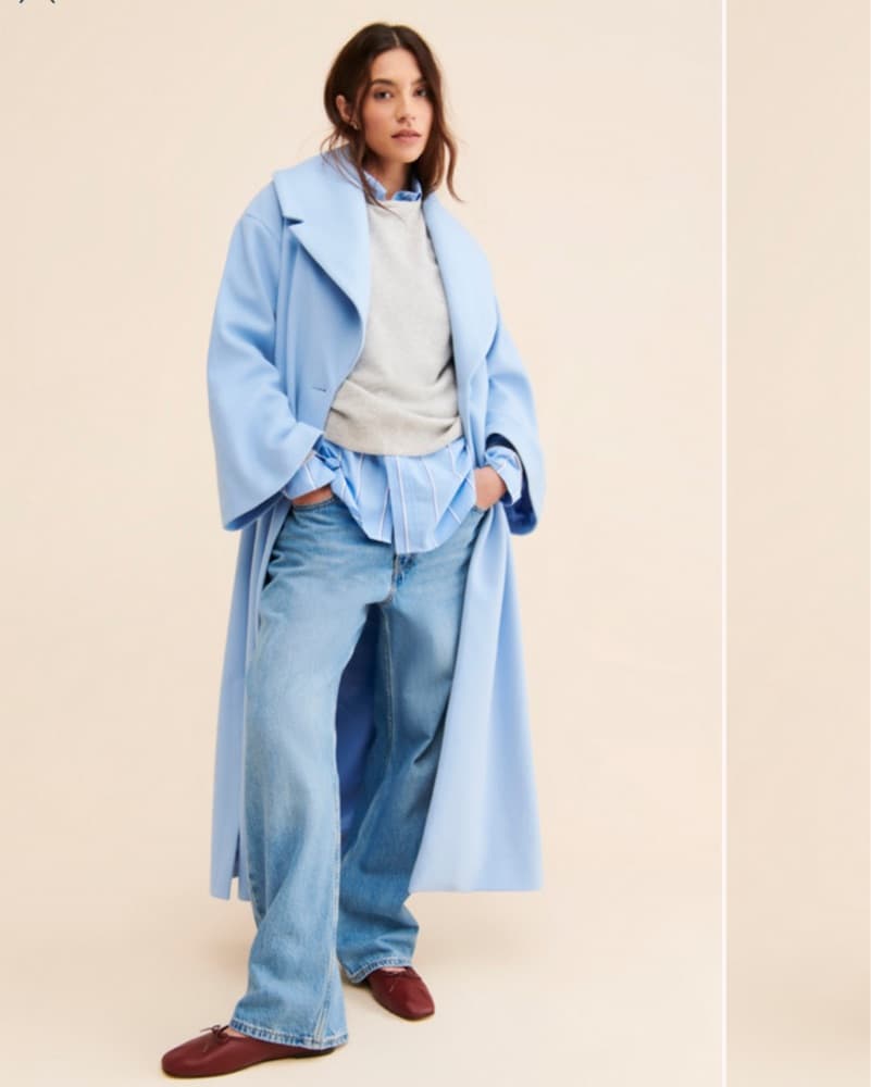 Baby Blue Trench - Image 2