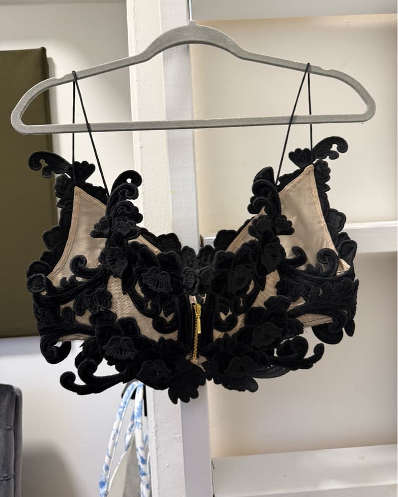 Elegant Lace Trimmed Camisole - Image 4