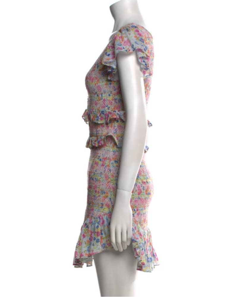 LoveShackFancy Floral Mini dress - Image 3
