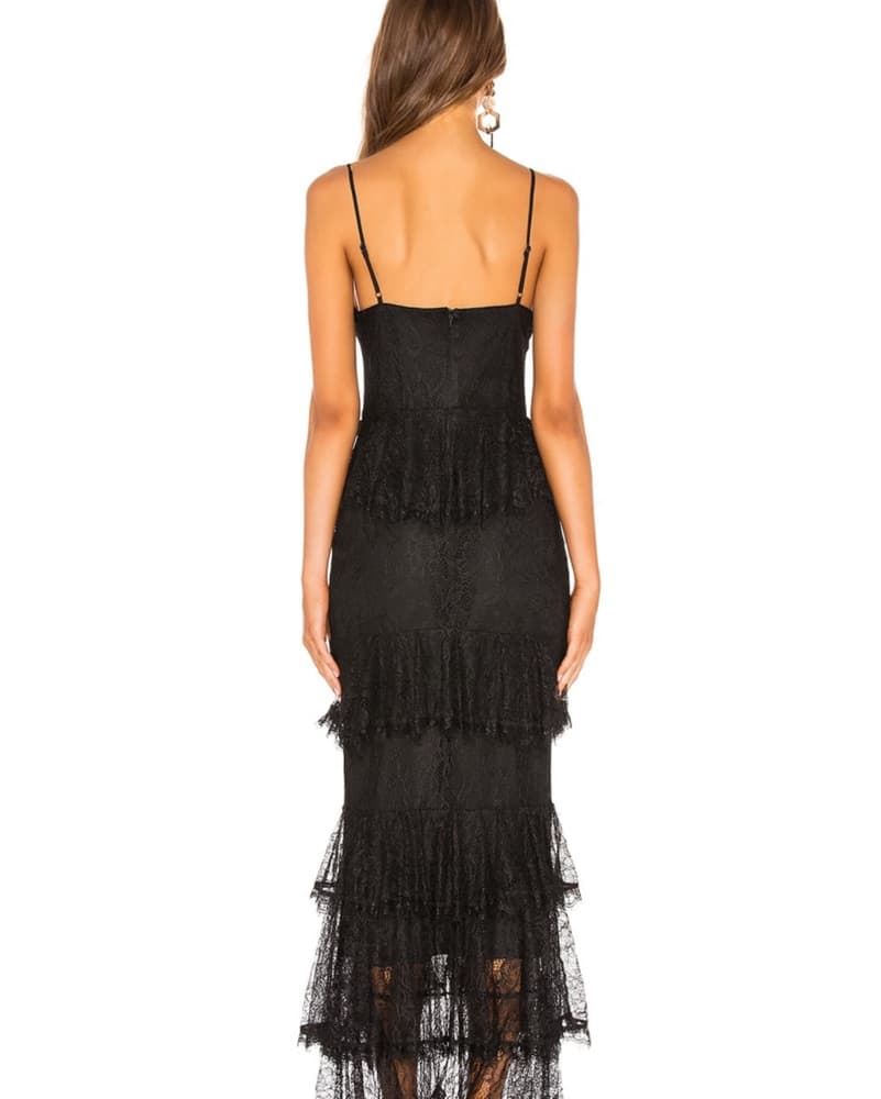 Black Lace Gown  - Image 2