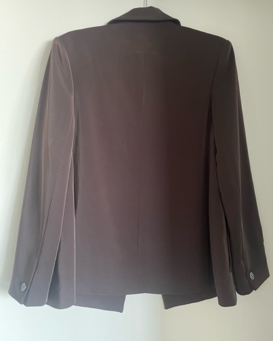 Samsoe Chocolate Brown Blazer  - Image 2