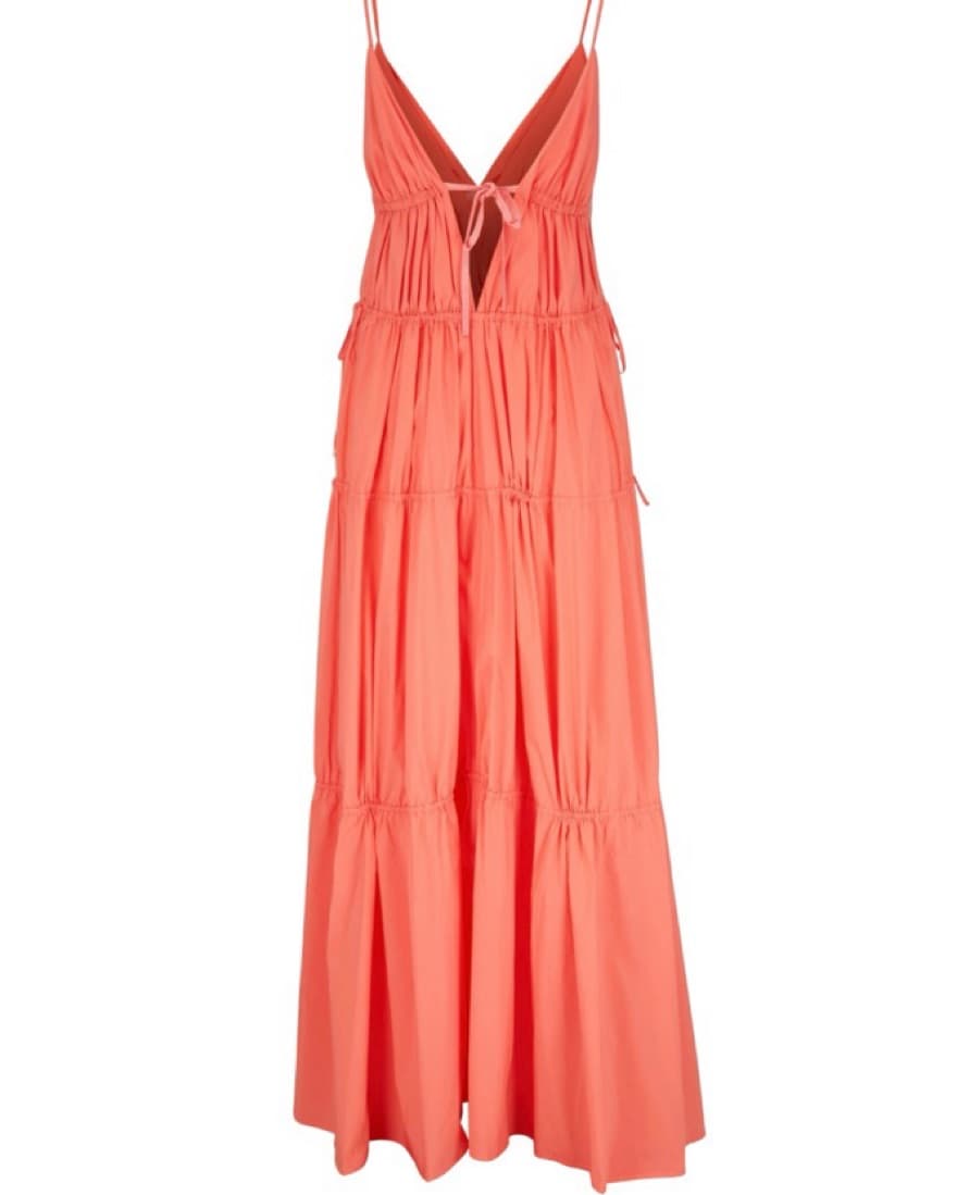 “April Tiered Poplin Maxi Dress - Image 2