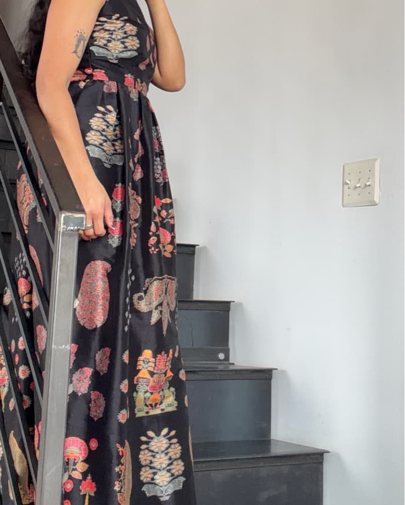 Elegant Floral Gown - Image 1