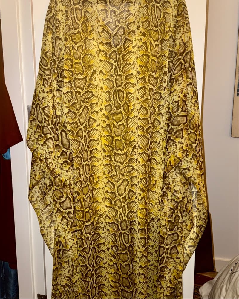 Michael Kors Yellow/gold Python Caftan - Image 3