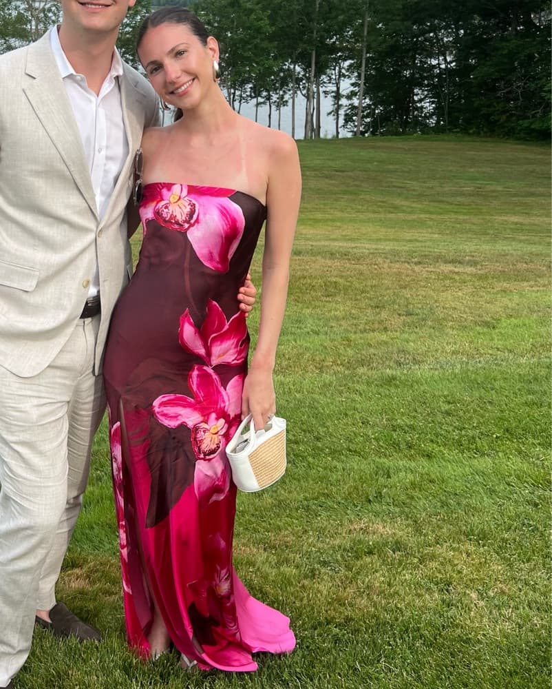 Vibrant Floral Maxi Dress - Image 3