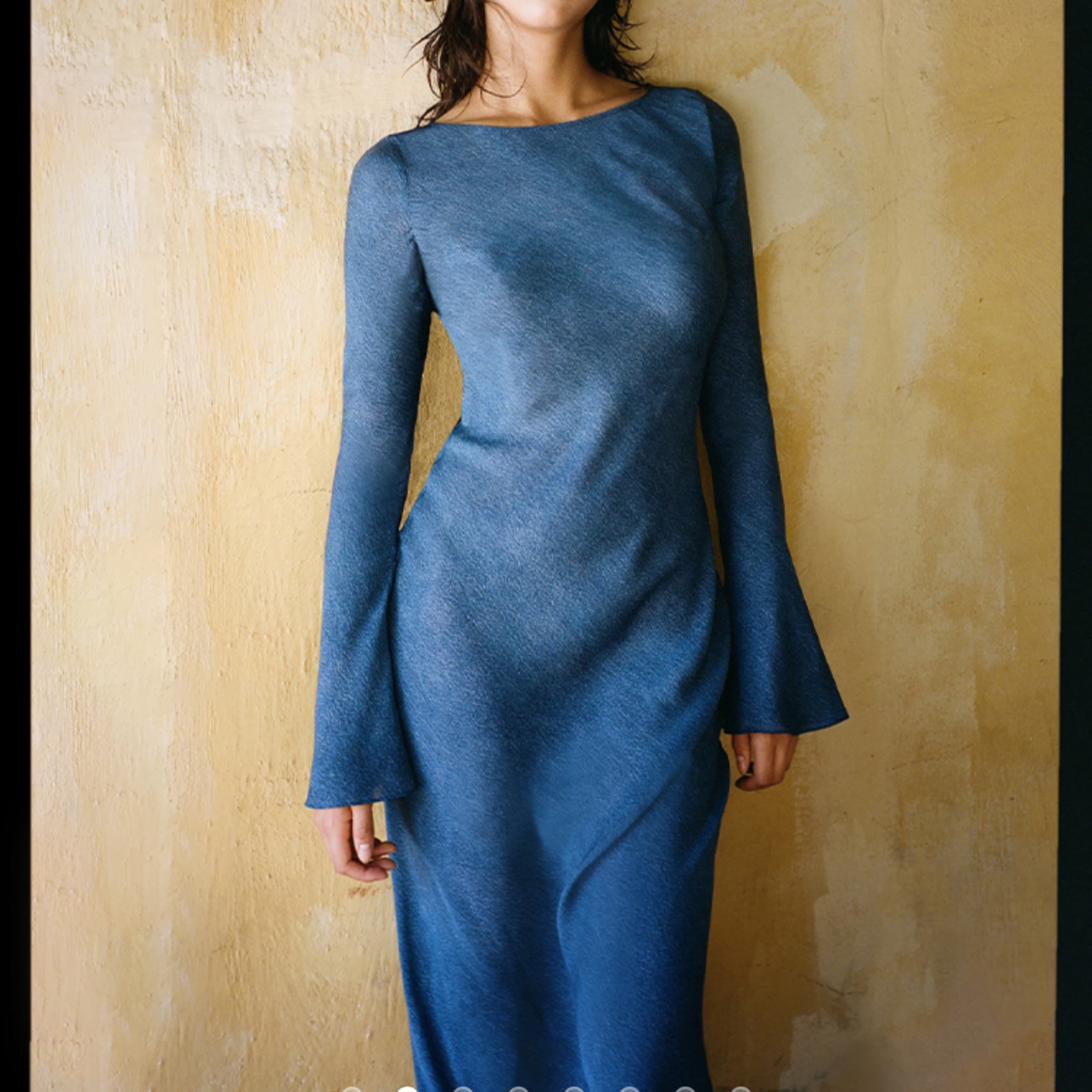 Realisation Gia Denim Long Sleeve Maxi  - Image 1