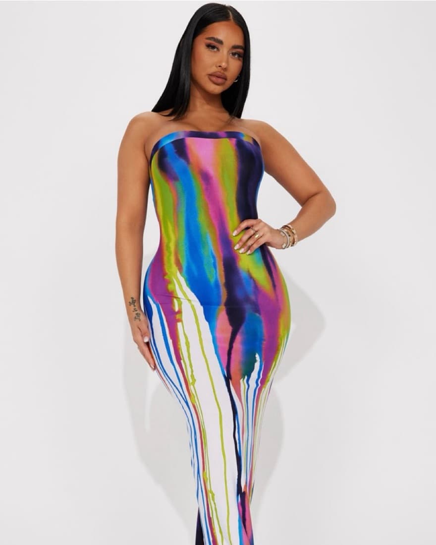 Come Through Drippin Dress - Image 1
