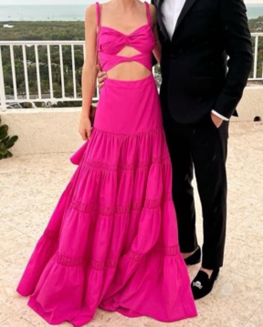 Alexis Azalea Pink Dress - Image 3
