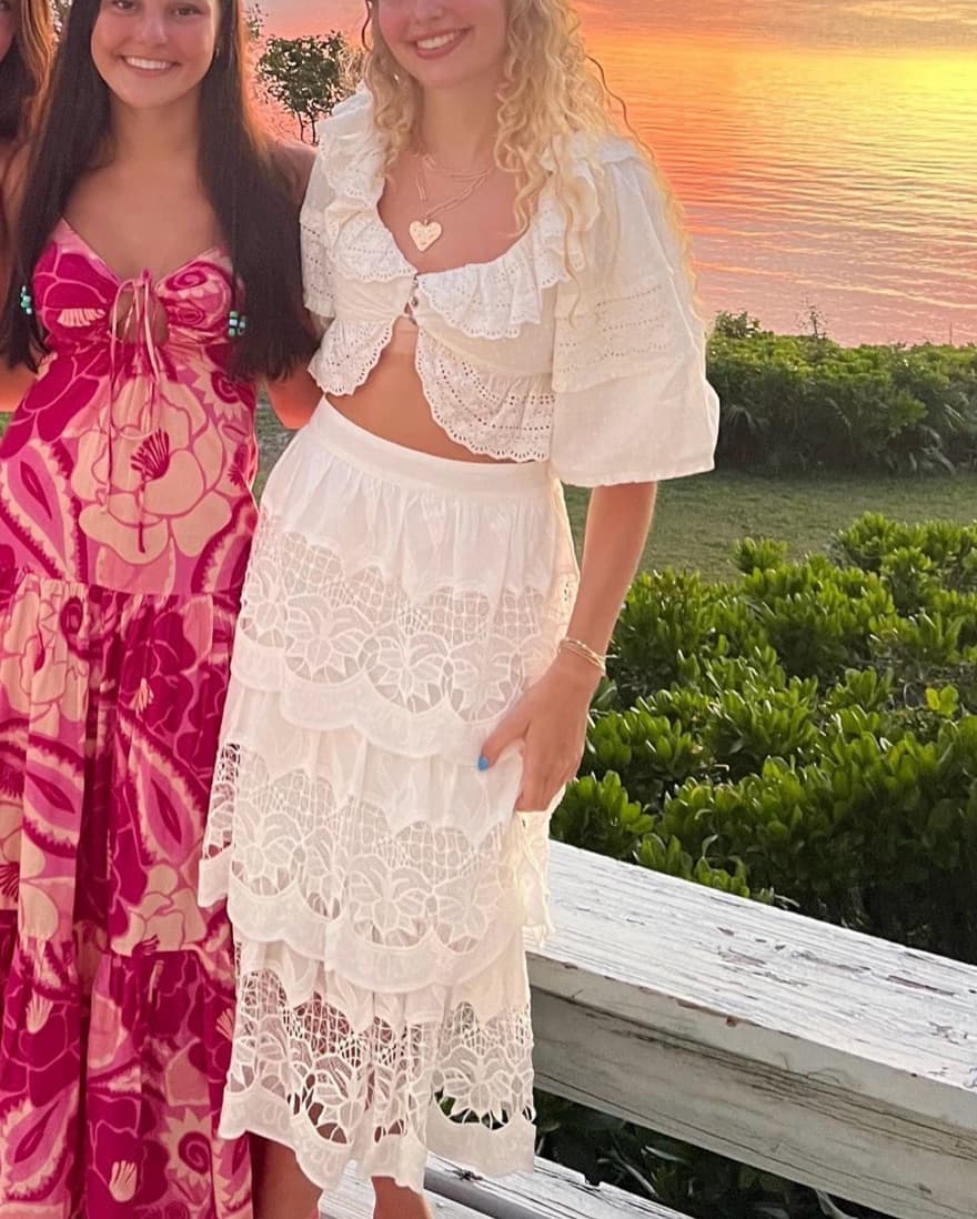 Farm Rio White Lace Set - Image 2
