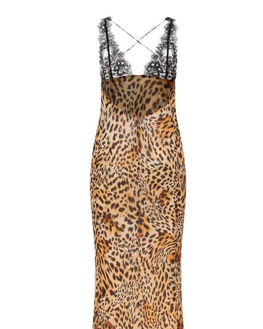 Rat & Boa Akima Leopard Slip Dress - Image 1