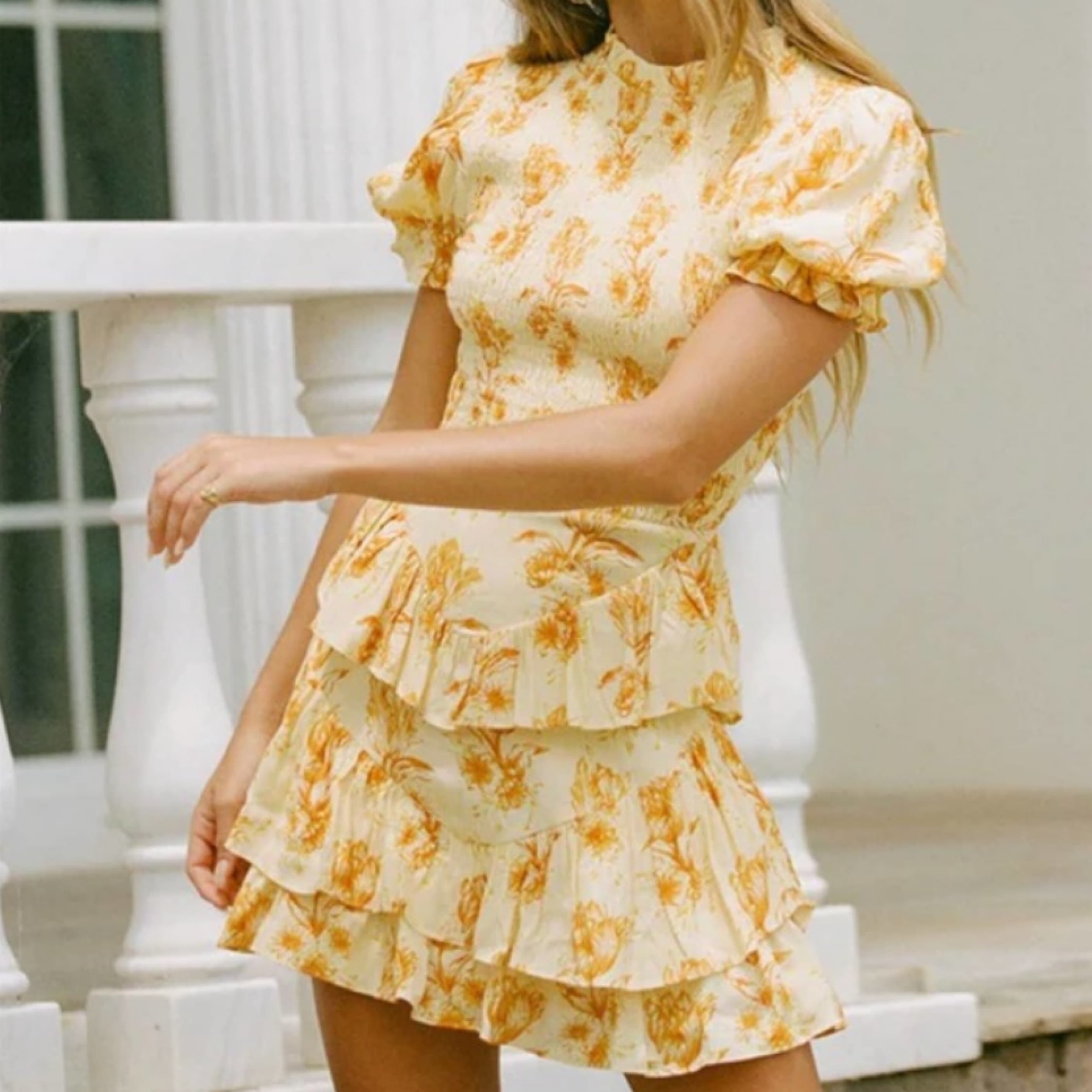 SABO SKIRT Britta Shirred Dress  - Image 1