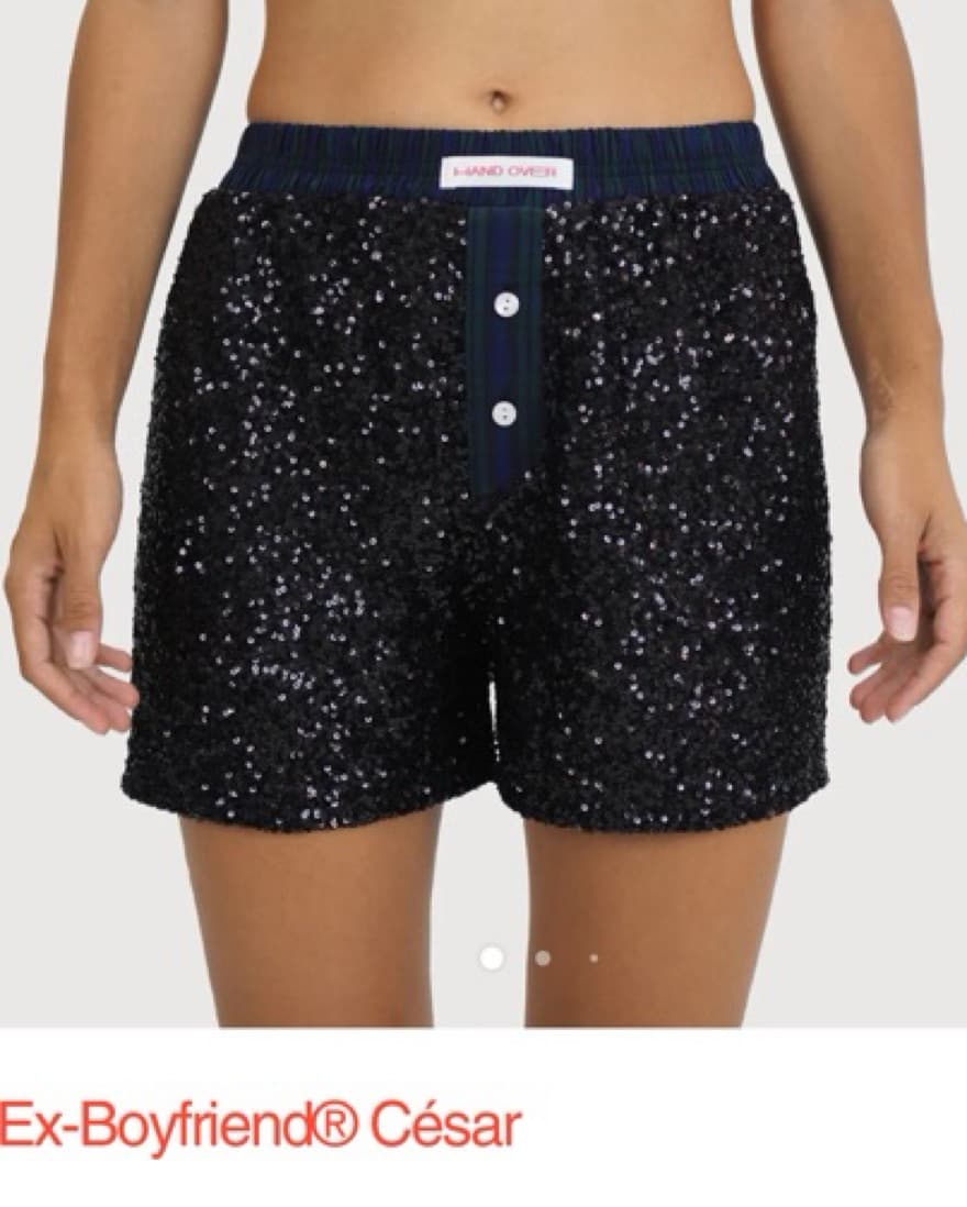 Handover Ex-Boyfriend Sequin Shorts  - Image 3