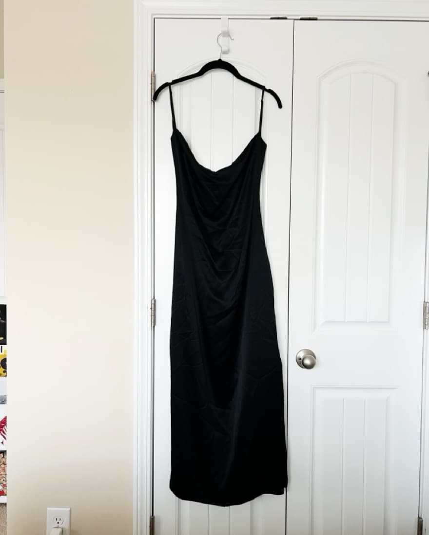 Mirror Palais Silk M Slip Midi Dress - Image 1