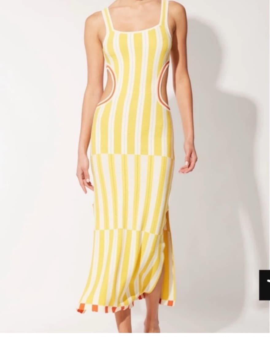 Solid & Striped Maxi Dress - Image 1
