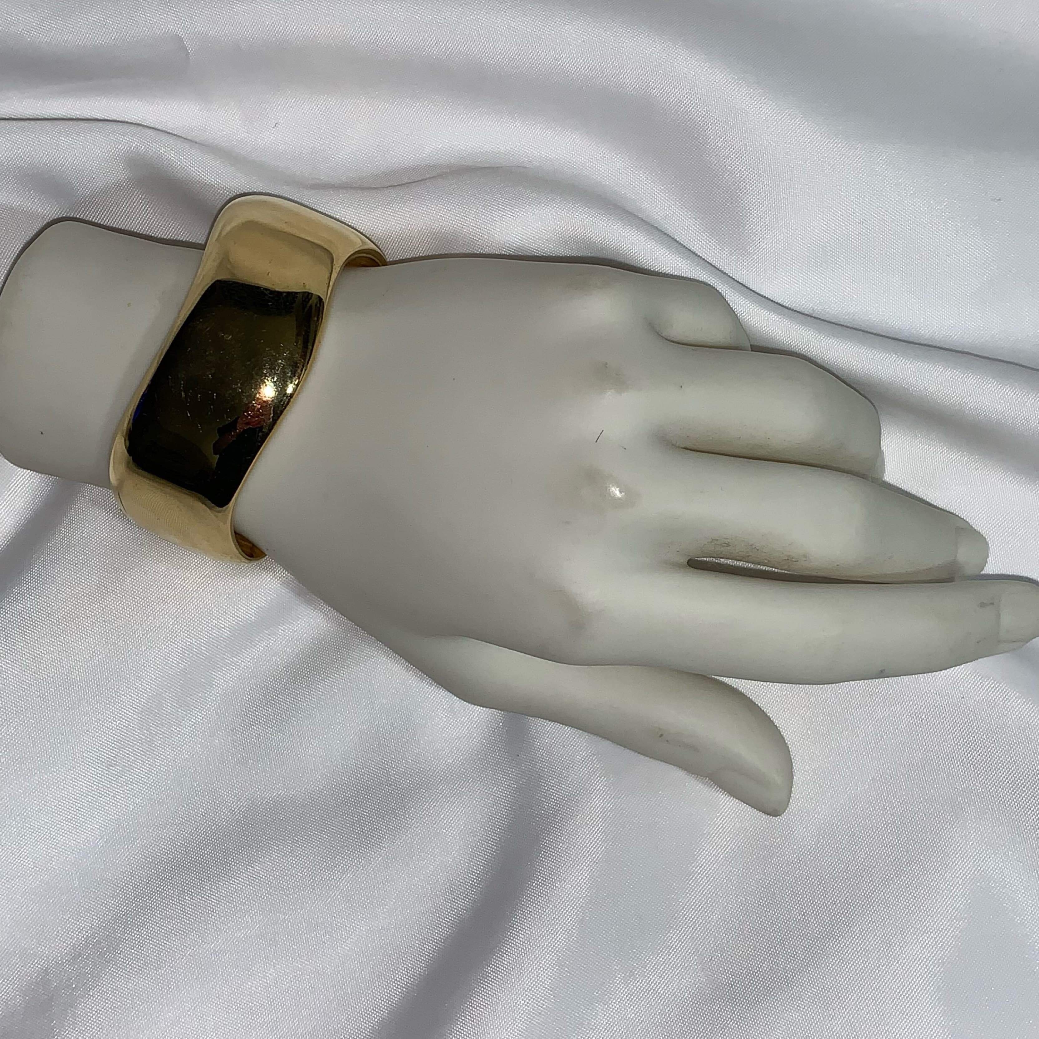 Saint Laurent "wave" cuff bracelet  - Image 1