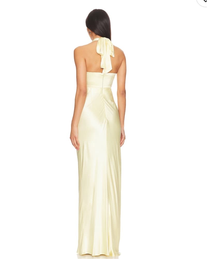 Yellow Shona Joy Formal Dress  - Image 4