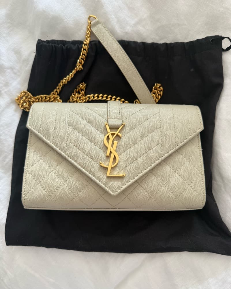 White YSL Bag - Image 1