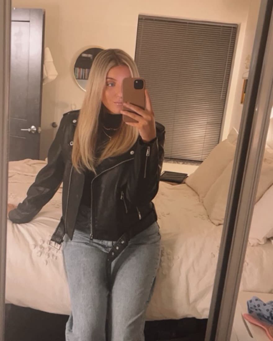 Levis Leather Motto Jacket - Image 2