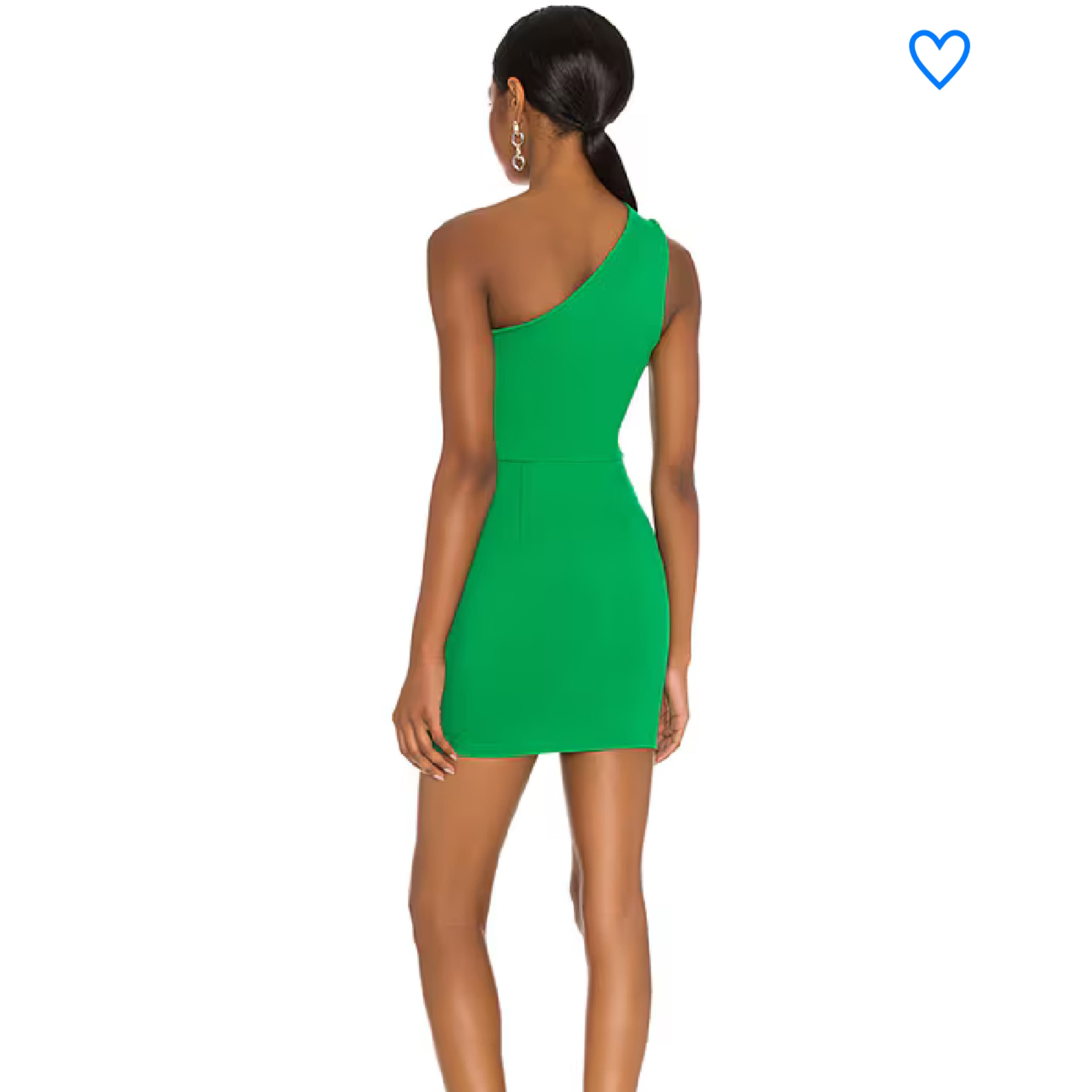 Superdown Green Mini Dress - Image 5