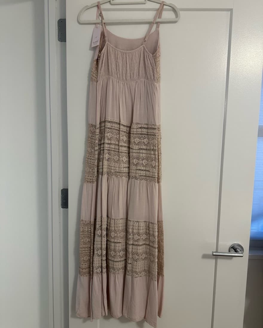 Scandal Italy Pink Maxi Dress  - Image 2