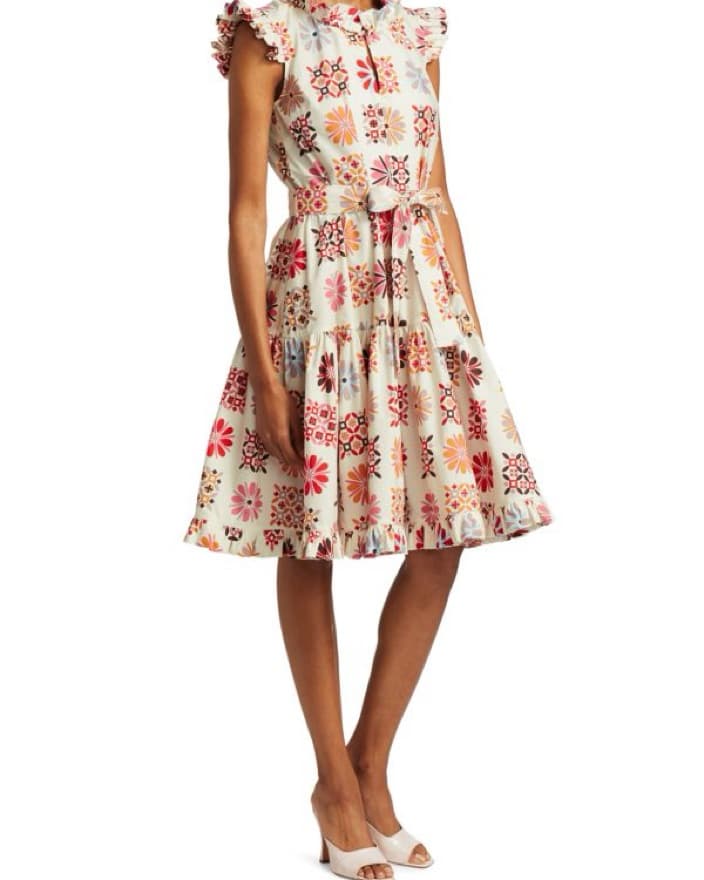La Double J Short And Sassy Floral Dress - Image 3