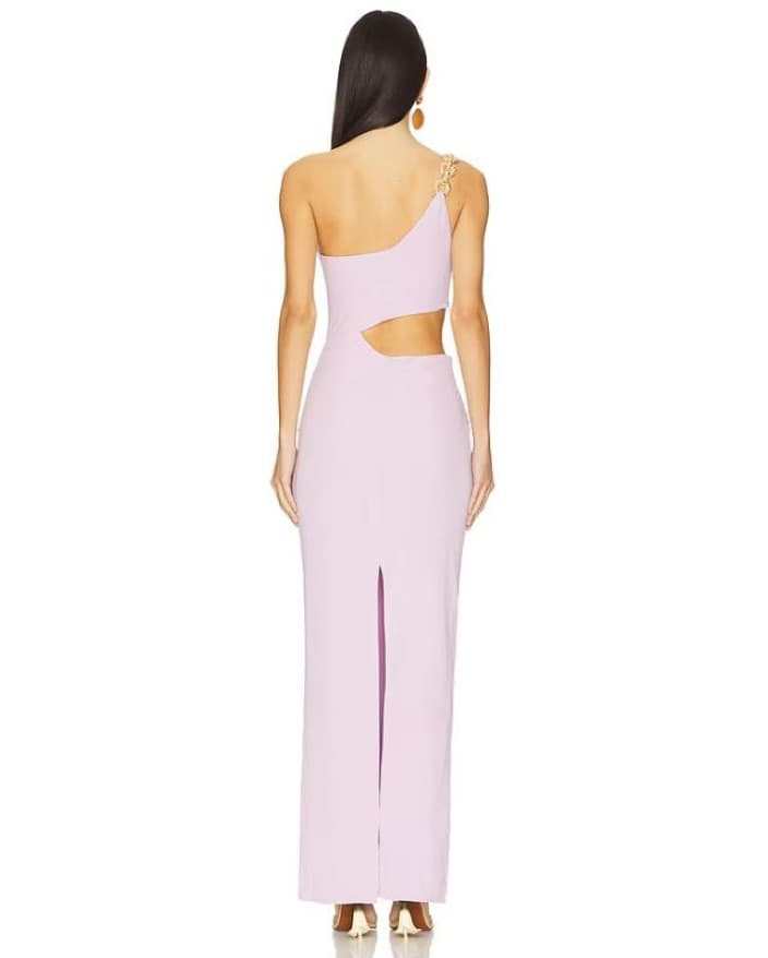 Cult Gaia Cobie Gown | Purple Dress, Lavender Dress, Lilac Purple Wedding Guest  - Image 4