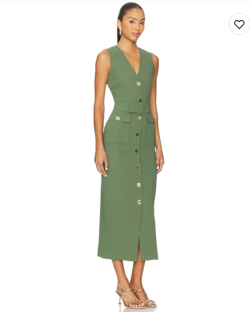 X REVOLVE Sonata Dress In Fern - Image 2