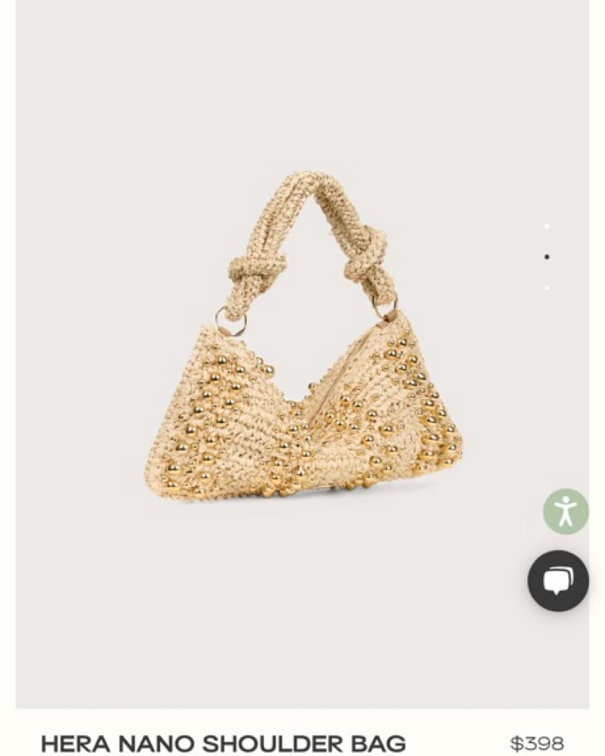 Cult Gaia Raffia Bag  - Image 1