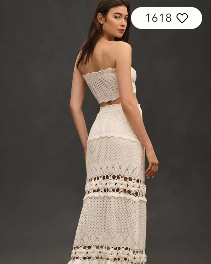 MABLE Matching Crotchet Skirt + top - Image 3