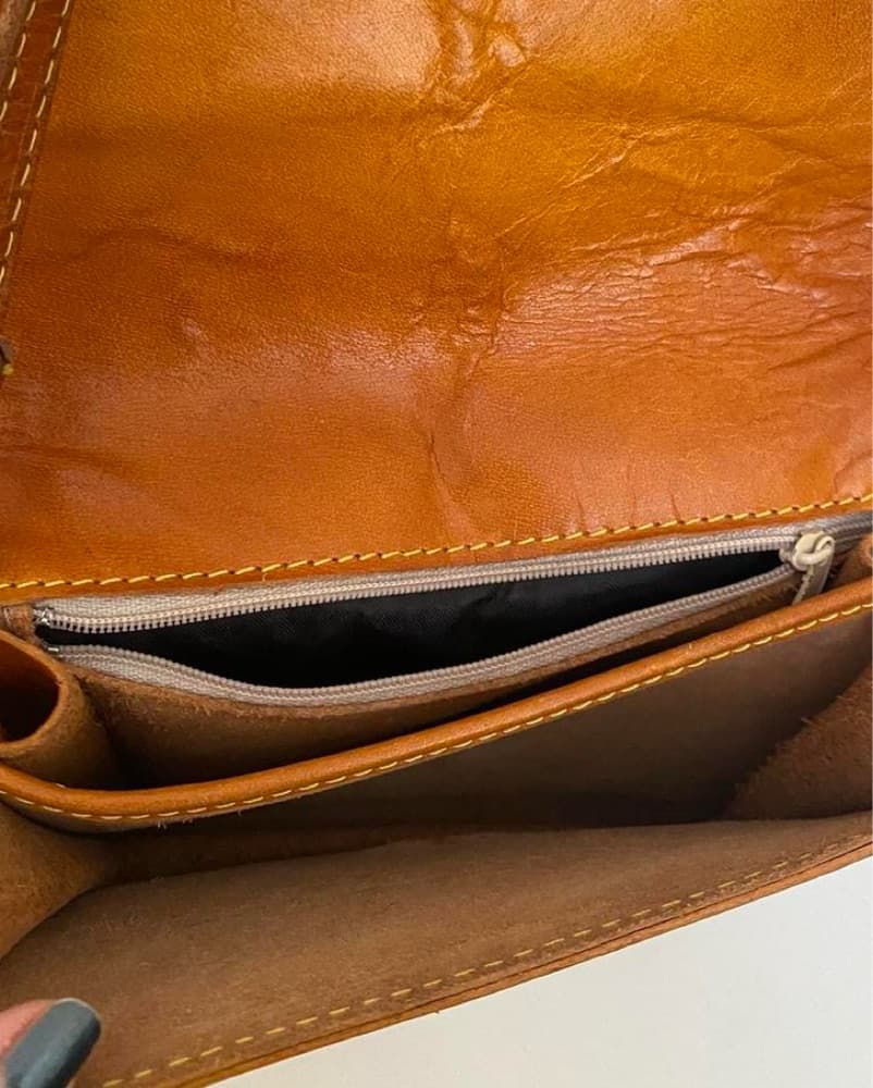 Leather Purse Made In Italy - Image 3