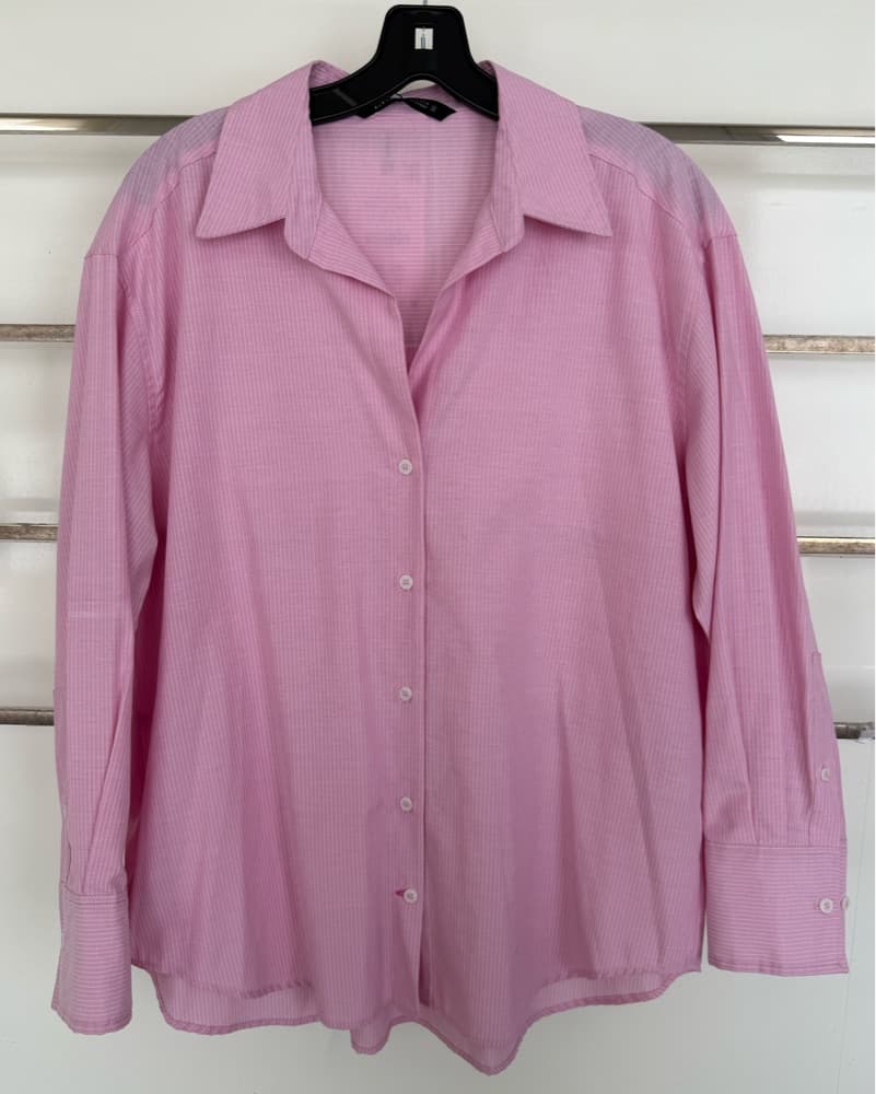 Pink Stripe Button Down - Image 6