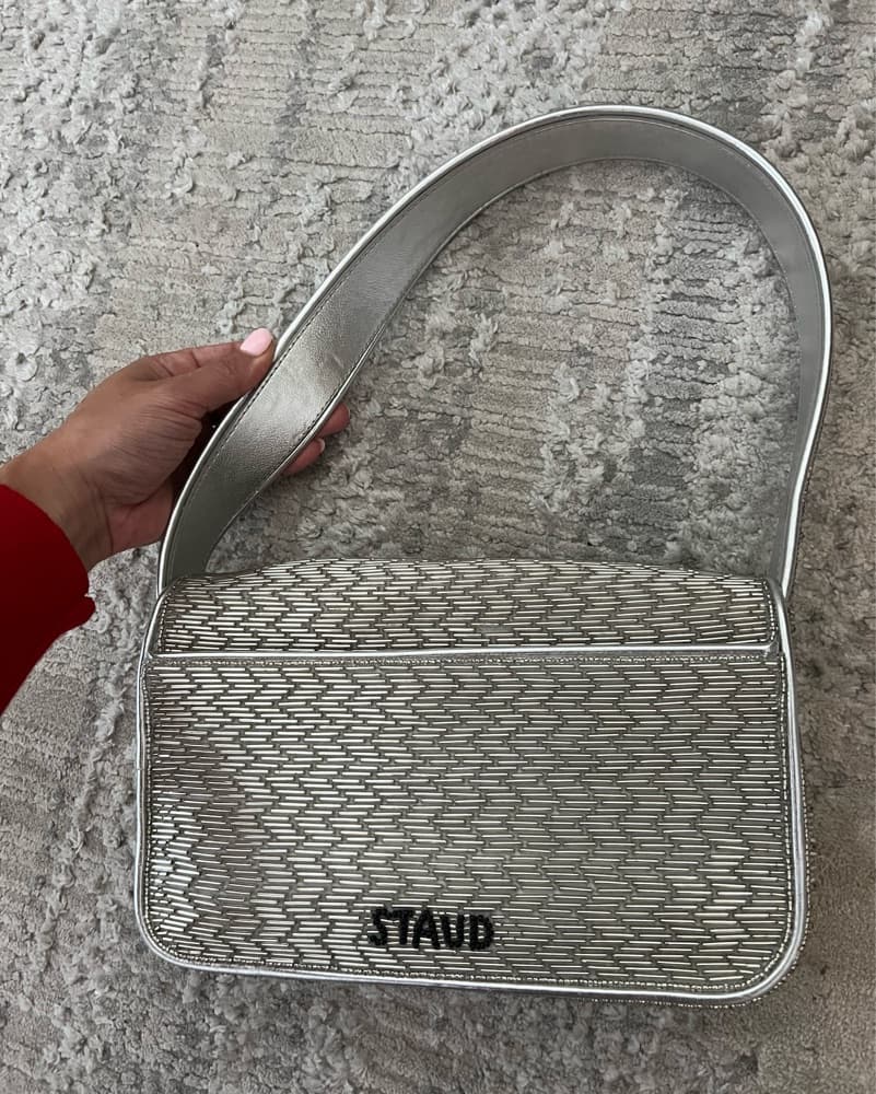 STAUD Silver Bag - Image 3