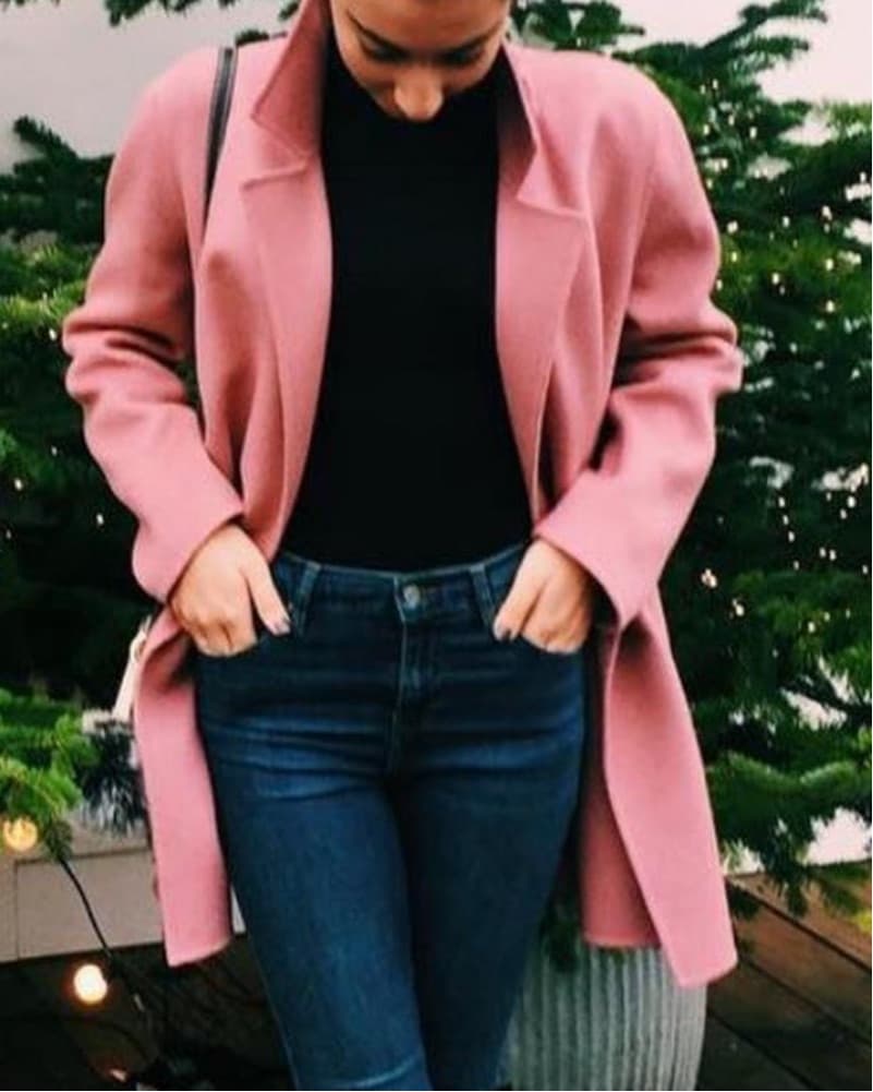 Pink Thoery Coat  - Image 1