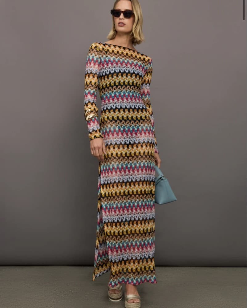 Missoni Cover Up Backless Dress - Image 1