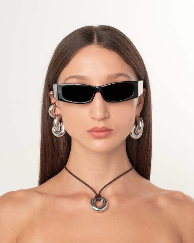 Eliou Silver Charlie Necklace - Image 3