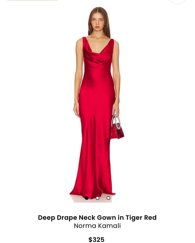 Revolve Red Formal Dress / Gown - Image 1