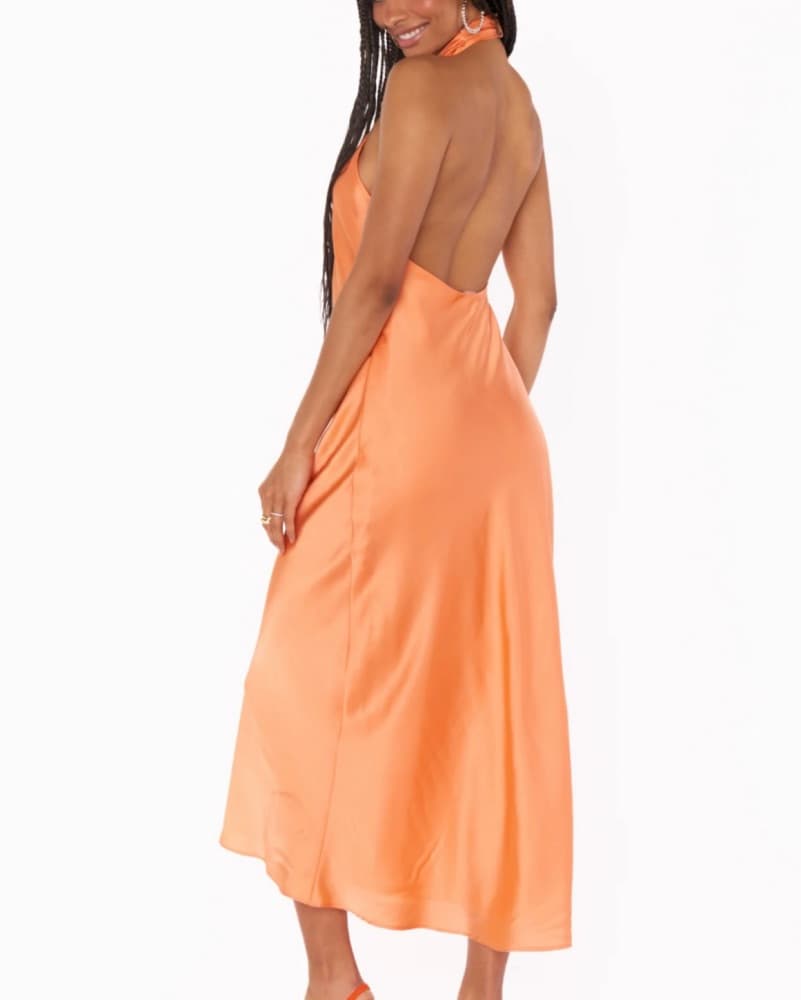 Jasmine Halter Midi Dress Revolve - Image 3