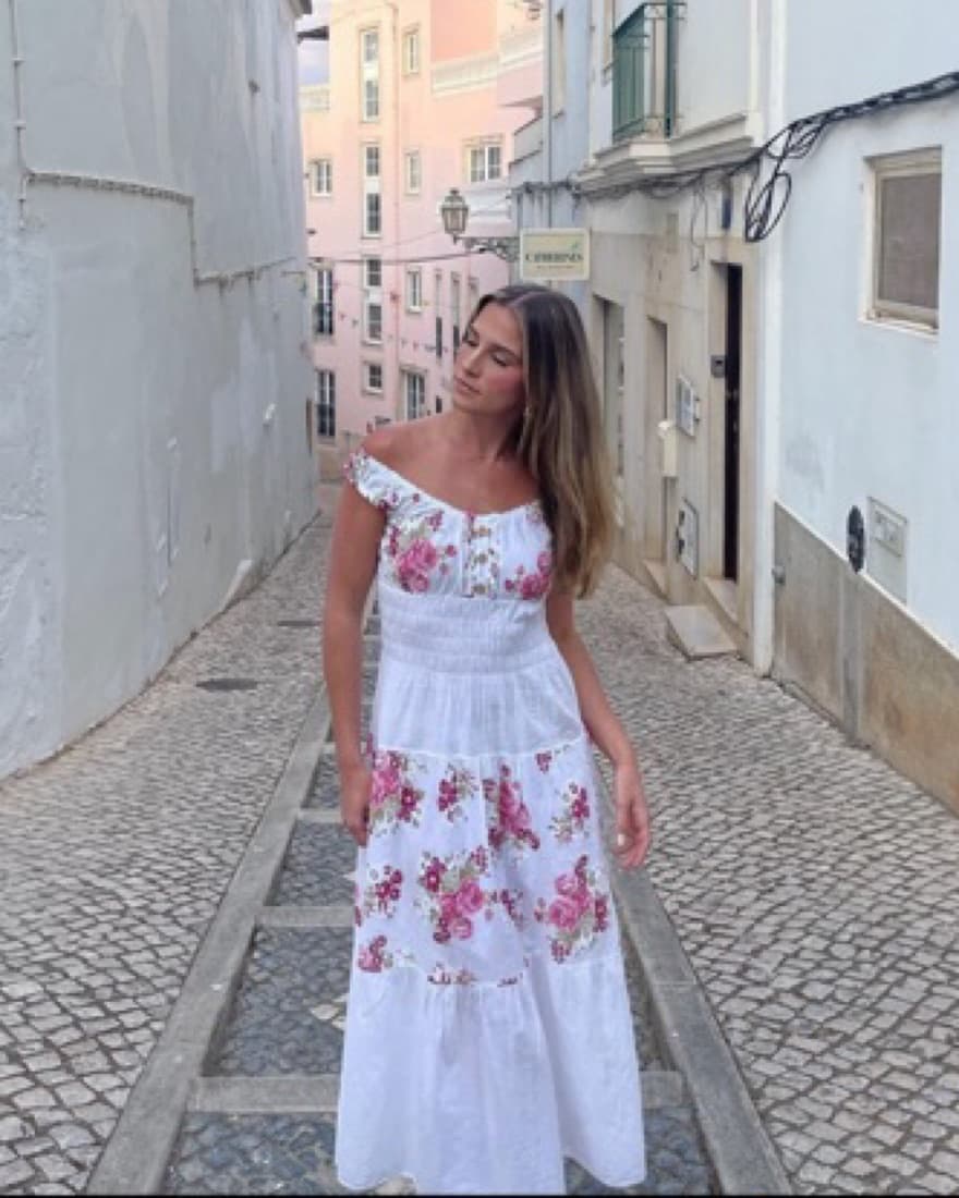Vintage Maxi Dress - Image 1