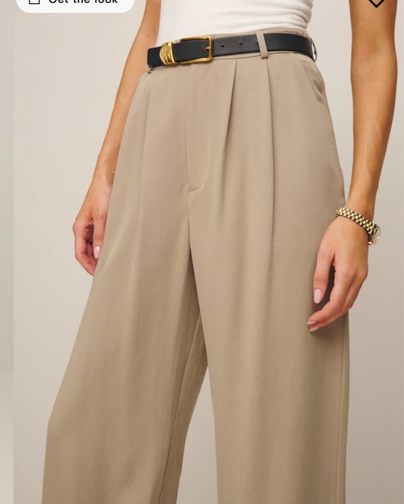 Reformation Mason Pant Size 2 - Image 2