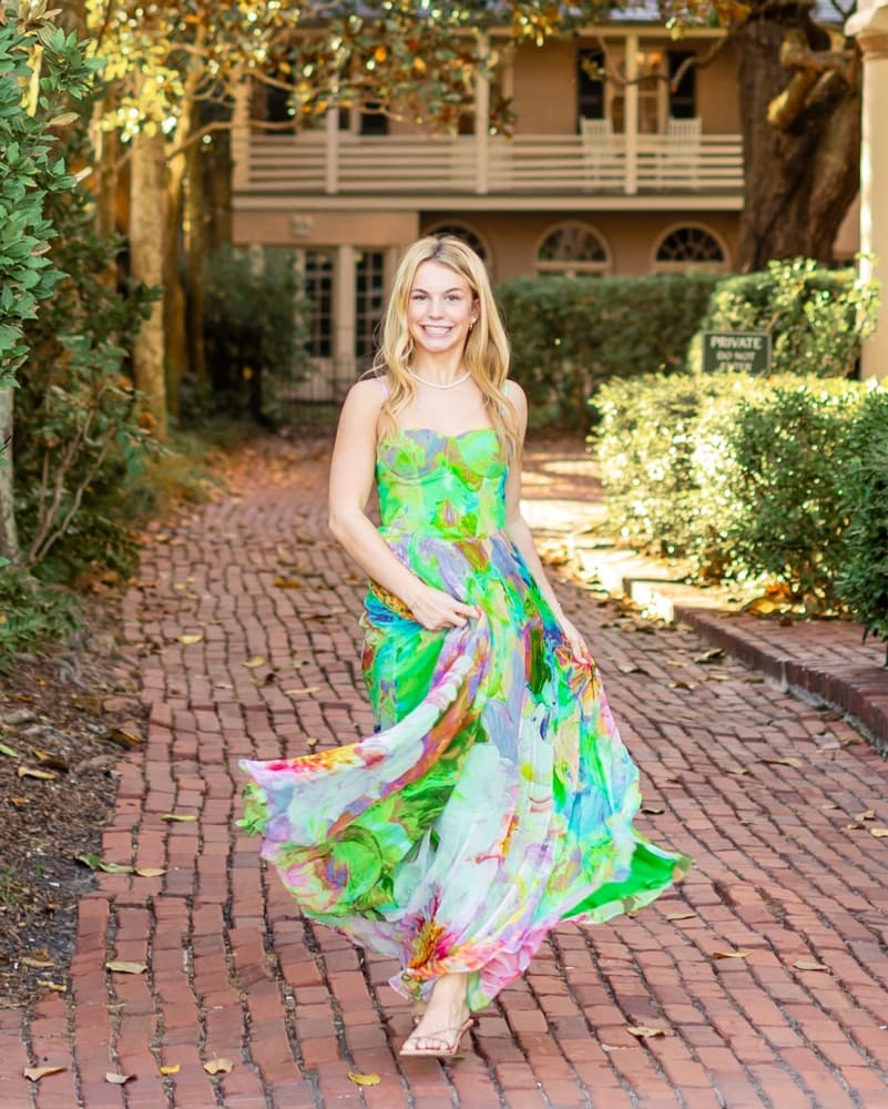 HEMANT AND NANDITA vibrant maxi dress - Image 4