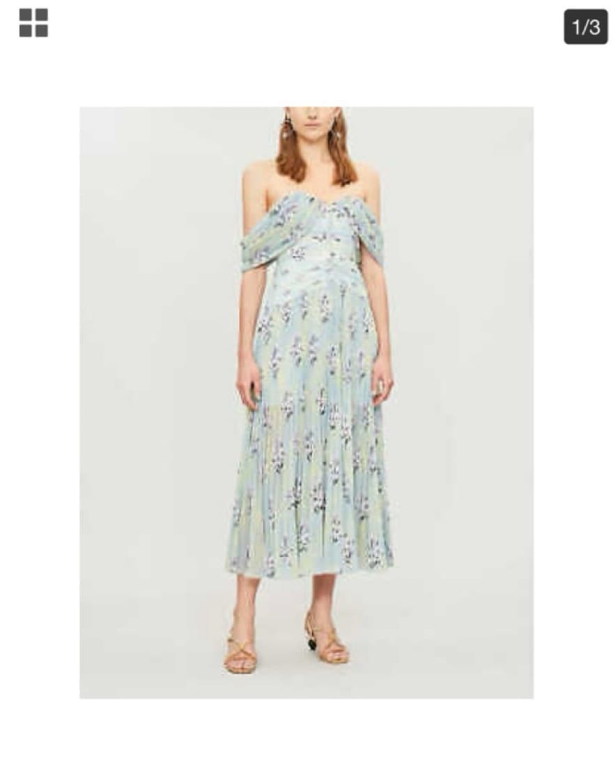 Self Portrait Captivating Floral Dress - Image 1