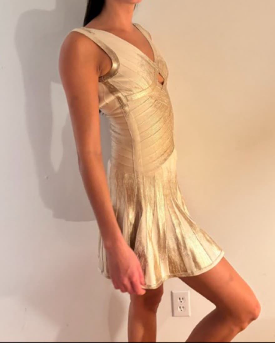 Gold Dress - Image 3