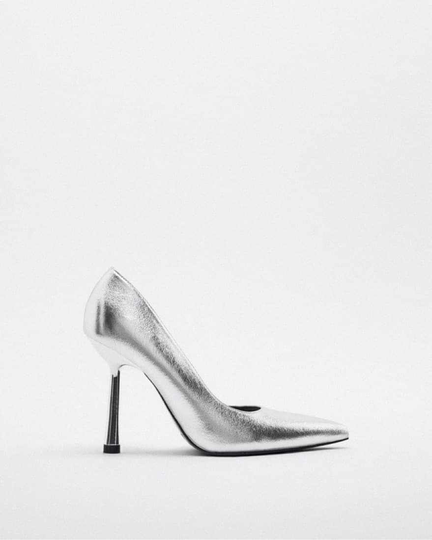 Zara Metalic Pump 7 - Image 2