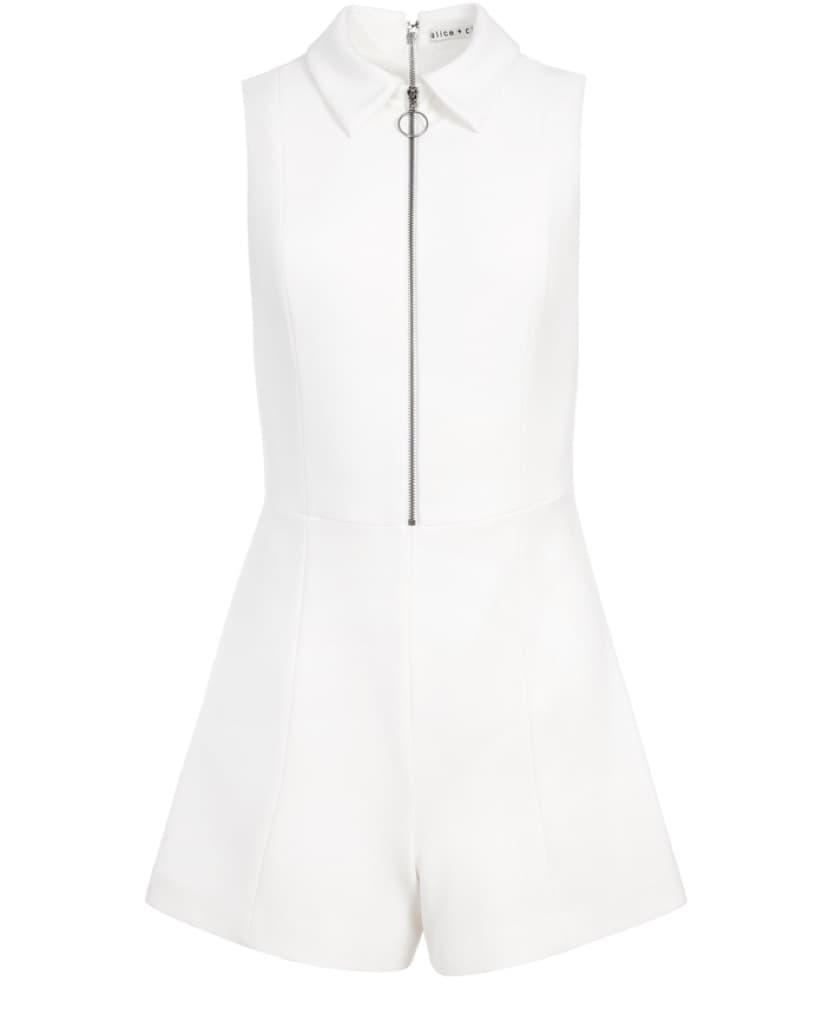 Alice & Olivia - White Romper - Image 6