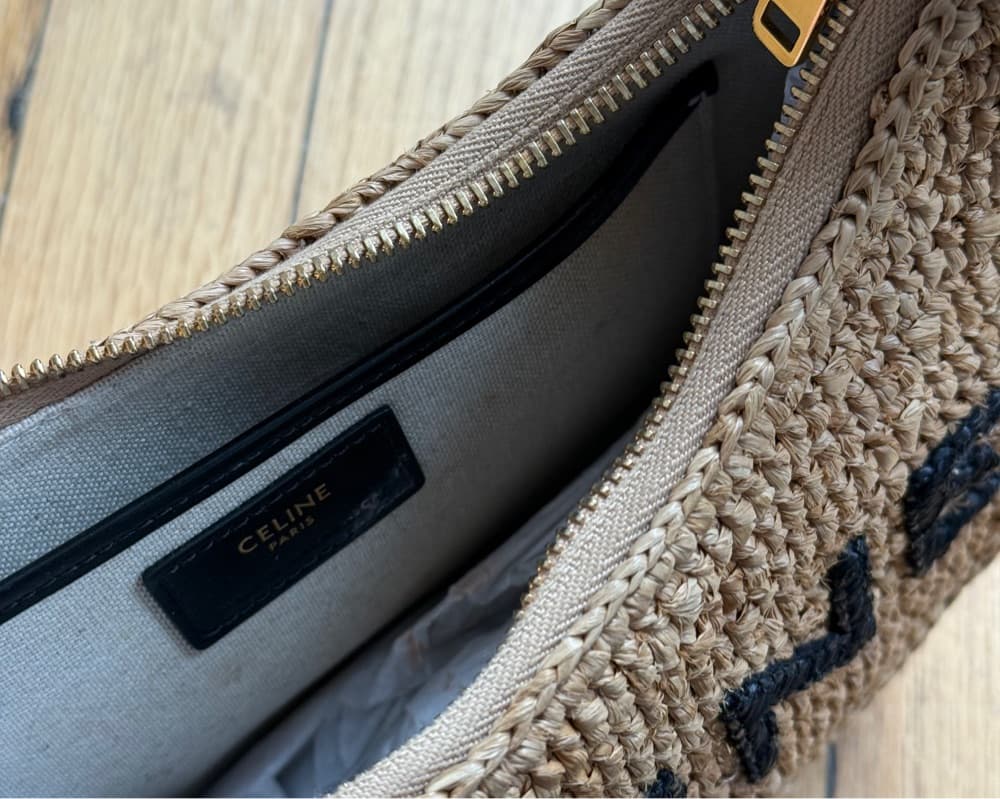 Celine Rattan Shoulder Bag  - Image 5