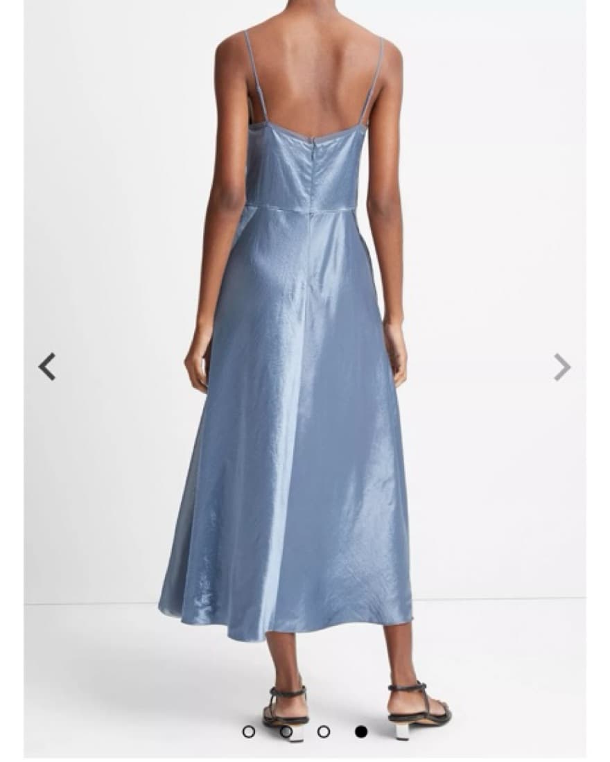 Blue Slip Dress  - Image 4