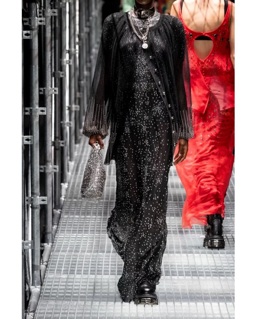 paco rabanne sheer maxi - Image 4
