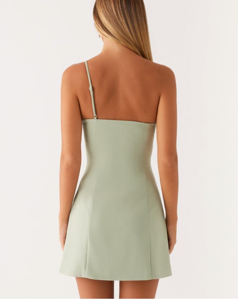 Flower Detailed Mini Dress  - Image 4