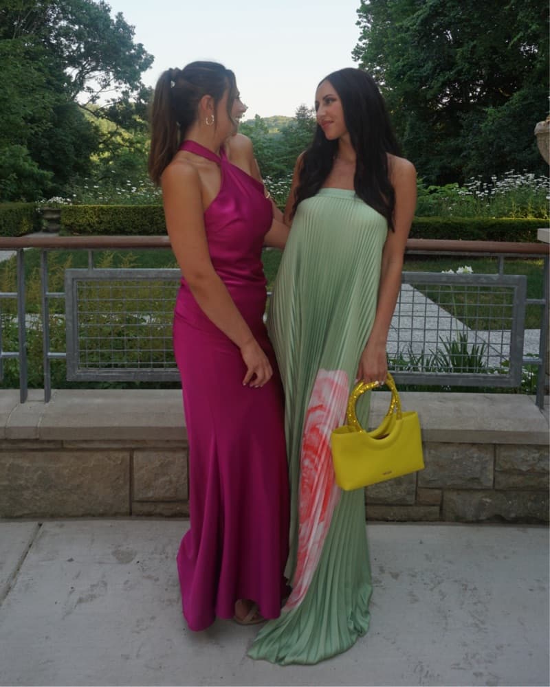 L’idee Bisous Pleated Gown - Image 3