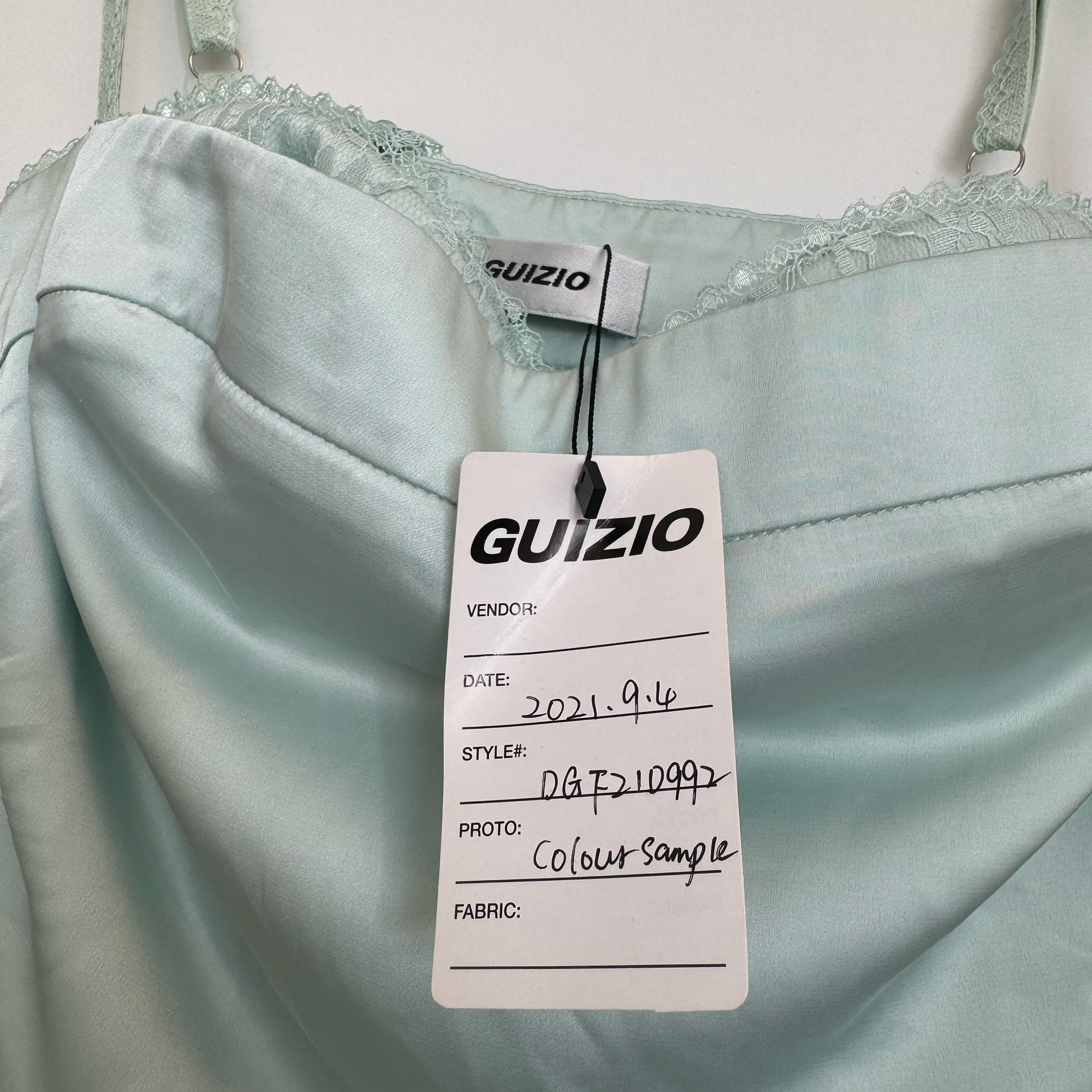 Danielle Guizio Ruched Satin Mini Dress - Image 4